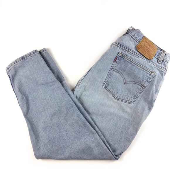 Rare vintage USA 550 Levis Tapered Carrot 20 jeans - Picture 3 of 10